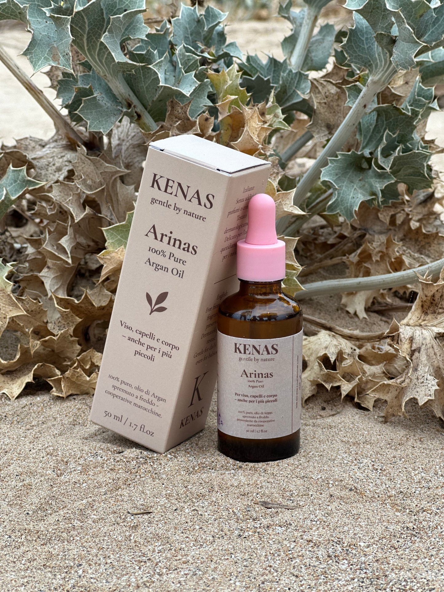 Arinas – Olio di Argan Puro 100% | Delicato per neonati e mamme